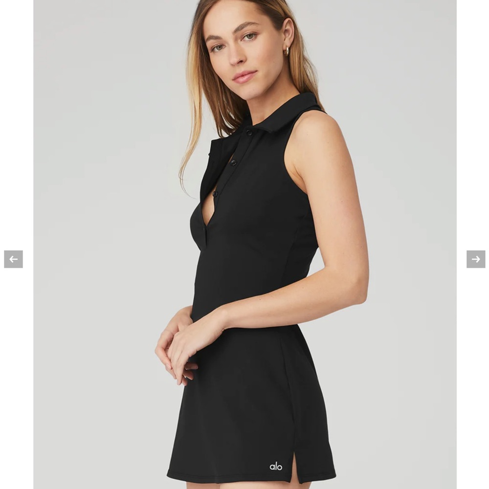 ALO YOGA  CHARMED TENNIS DRESS